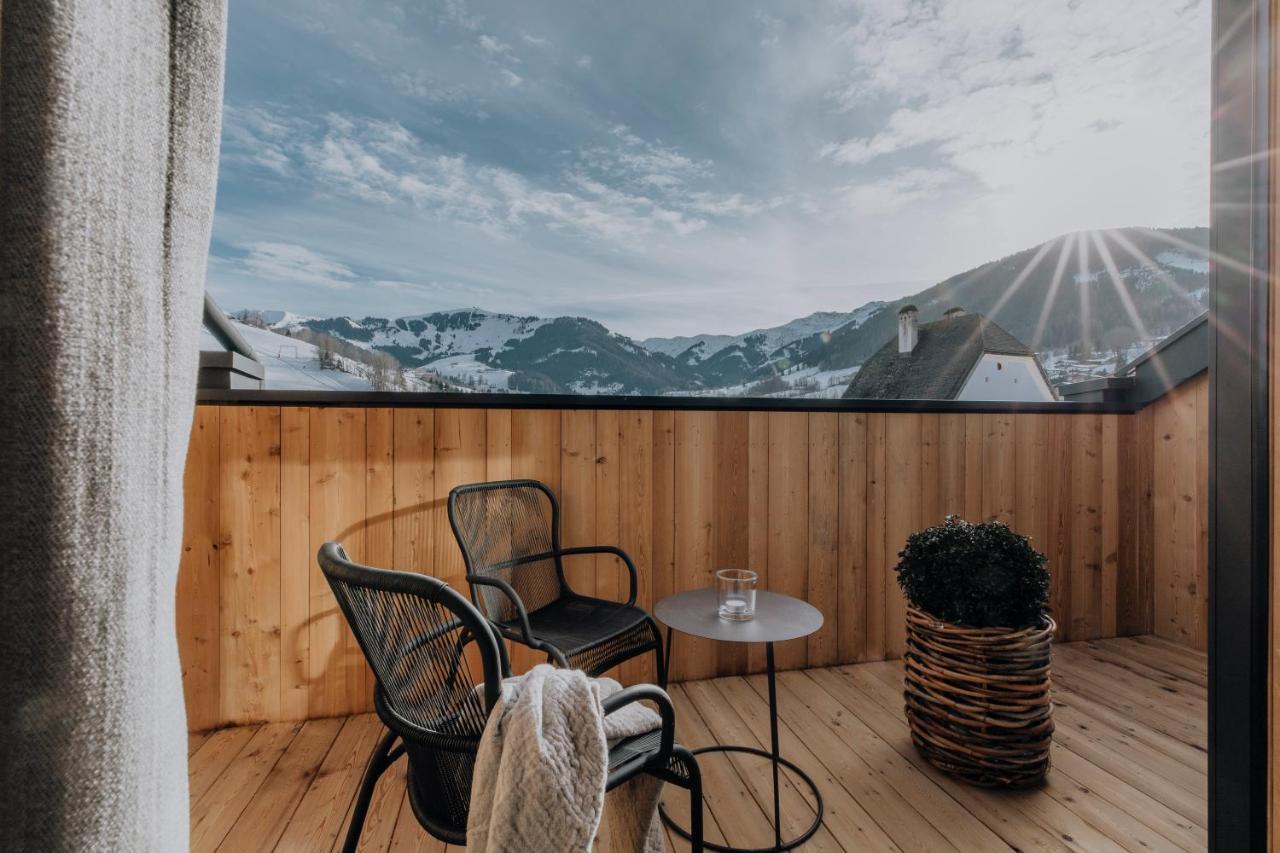 Post Boutique Apartments Maria Alm am Steinernen Meer Bagian luar foto