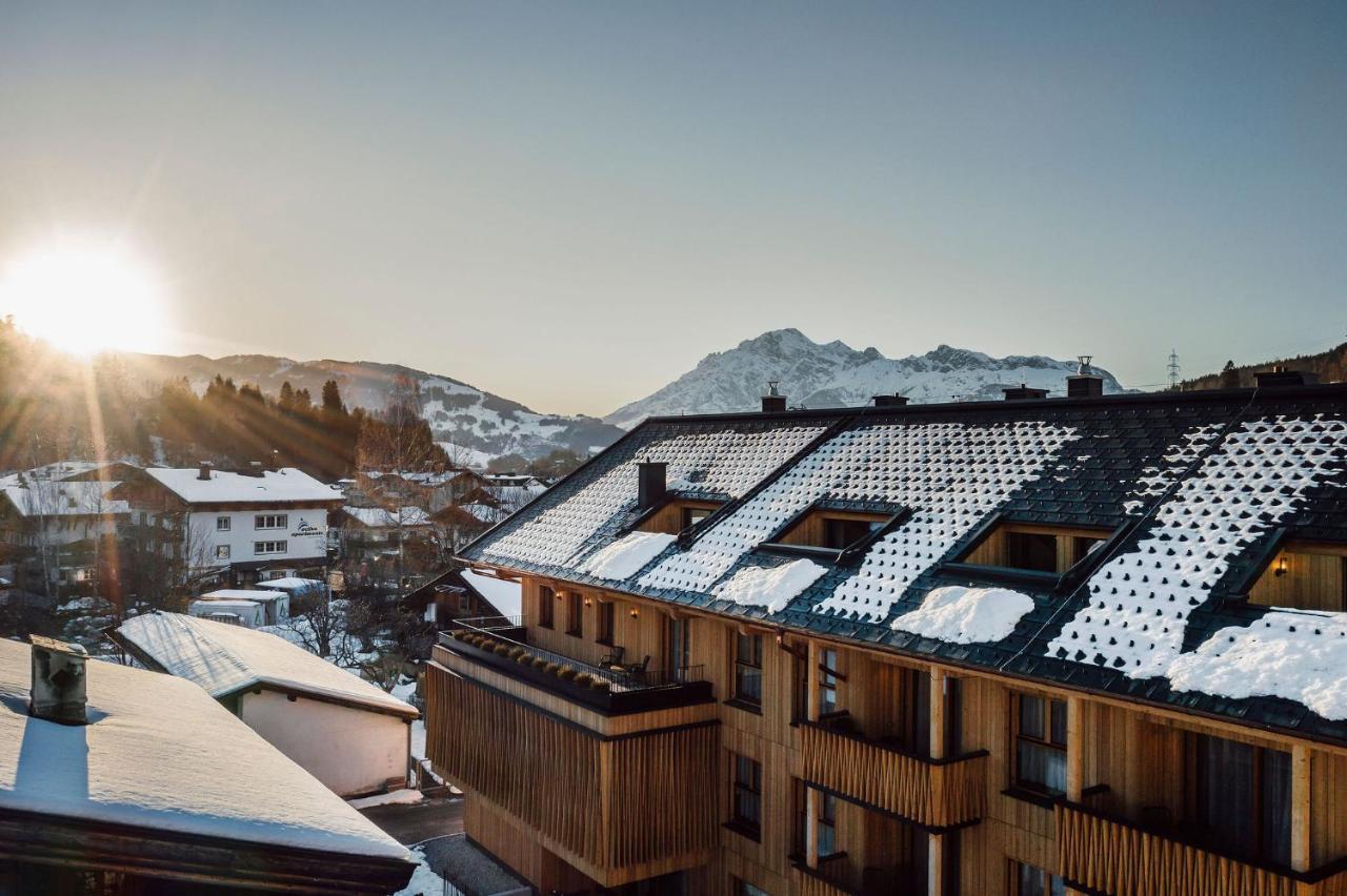 Post Boutique Apartments Maria Alm am Steinernen Meer Bagian luar foto